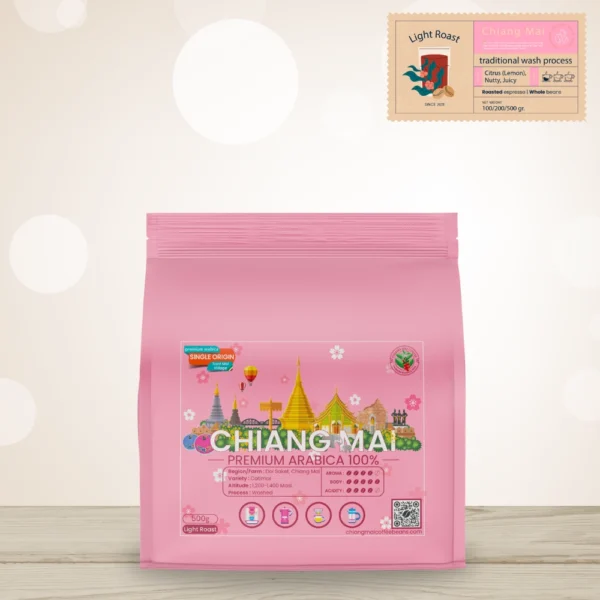 Chiang Mai Coffee Beans Tard Mei Village Light 500g