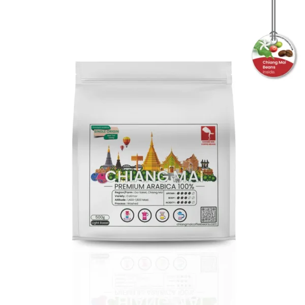 กาแฟเชียงใหม่คั่วอ่อน บ้านแม่ตอนหลวง - อาราบิก้า 100% | Chiang Mai Light Roast Coffee - Mae Ton Luang Village, 100% Arabica