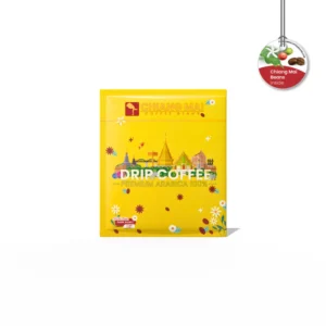 Chiang Mai Drip Coffee Dark Roast Yellow Sachet Tard Mei Village