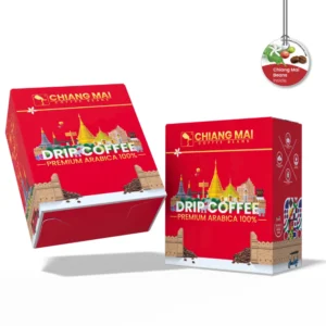 Chiang Mai Coffee Beans Premium Arabica 100% Drip Coffee Gift Box Set
